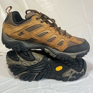 Merrell J87729 Earth Brown Moab Vibram Outdoor Hiking Shoes Continuum Mens 11.5
